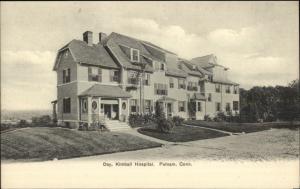 Putnam CT Day, Kimball Hospital c1905 Postcard EXCELLENT CONDITION