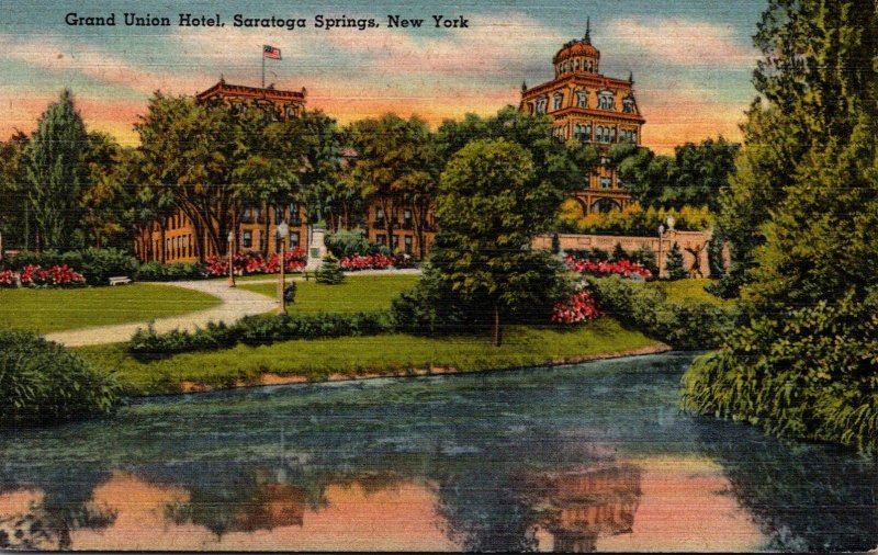 New York Saratoga Springs Grand Union Hotel 1946