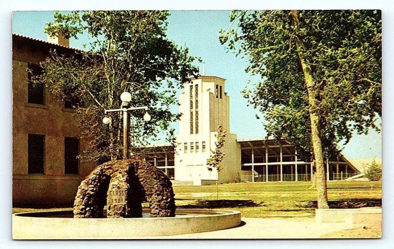 LAS CRUCES, New Mexico ~ STADIUM, A & M COLLEGE c1950s Curt Teich  Postcard