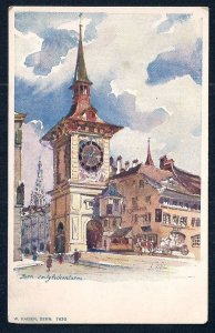 Clock Tower Bern Switzerland Unused c1905