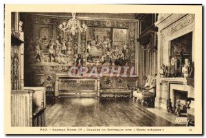 Old Postcard Pau Chateau Henry IV called sovereign of the House Henri d & # 3...