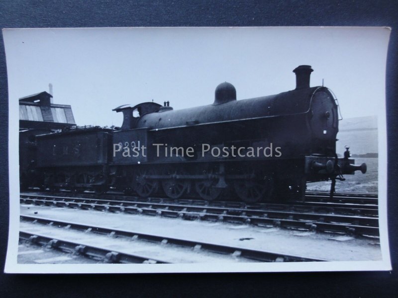 Steam Locomotive No.9291 L.M.S. London Midland & Scottish Railway RP Postcard