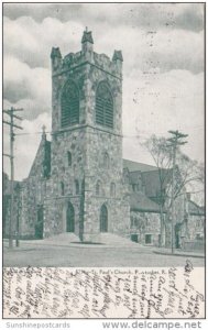 Rhode Island Pawtucket St Paul Church 1908