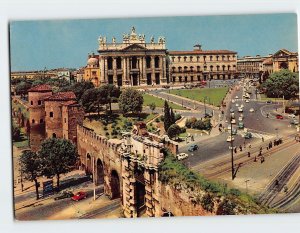 Postcard Basilica of St. John Lateran Rome Italy