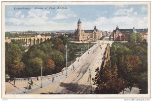 Luxembourg , Avenue et Pont Adolphe , 00-10s