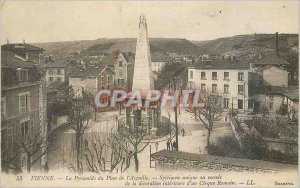 'Old Postcard Vienna the Pyramid of the Plan de l''Aiguille'