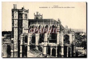 Old Postcard Narbonne The Cathedral St Just