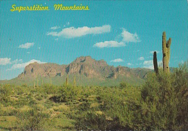 Arizona Phoenix Superstition Mountains