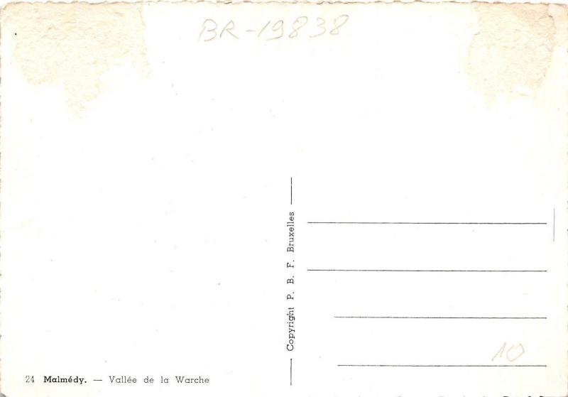 BR19838 Malmedy vallee de la warche belgium