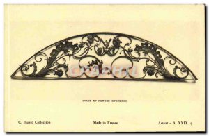 Old Postcard Louis XV Forged Overdoor