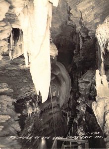 RPPC,Temple of the Gods, Fairy Cave(Talking Rocks Cave),Branson MO,Old Post Card