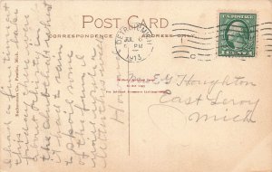 MI, Pontiac, Michigan, Cass Lake, East Shore, 1913 PM, Backenstose Pub