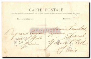 Old Postcard Saint Malo Place Chateaubriand on the Grand Cafe travelers TOP