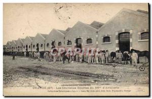 Old Postcard Horse Riding Equestrian Orange New stables of the 55th Army & # ...