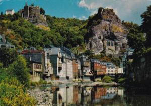 Germany Idar Oberstein Blick zur Felsenkirche und den Schlossruinen