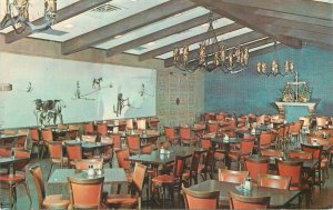 Postcard Texas Amarillo Underwood Barbecue Cafeteria 1960s American 22-14232