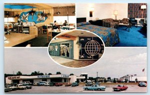 HUBBARD, Ohio OH ~ Truck Stop TRUCK WORLD Motel & Restaurant c1970s Postcard