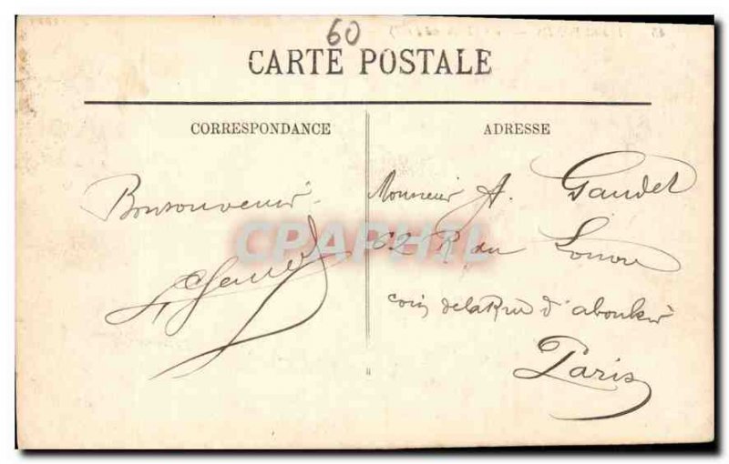 Old Postcard The South Coast Chateau Pierrefonds