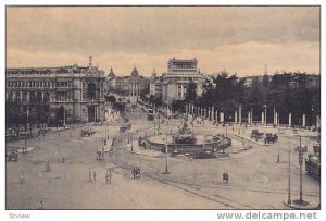Plaza De Castelar, Madrid, Spain, 1900-1910s