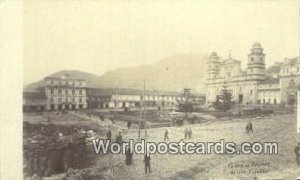 Real Photo Plaza de Bloivar Bogota Columbia Unused 