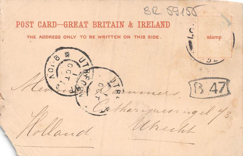 BR59155 tower bridge ship bateaux london corner cut  postcard  uk