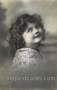 Children 1911 light cracks in card from dryness, postal used