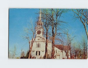 Postcard The First Congregational Church of Shrewsbury, Massachusetts