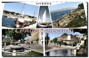 Postcard Old Hyeres les Palmiers