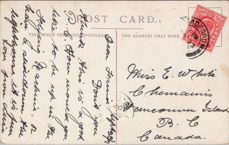 The Fair Ground SS Blackpool England c1907 Postcard F61