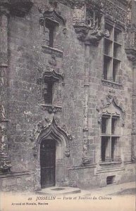 France Josselin Porte et Fenetres du Chateau