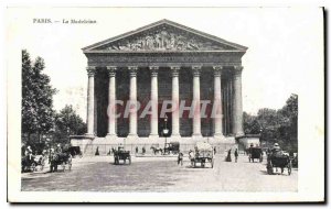 Postcard Old Paris La Madeleine