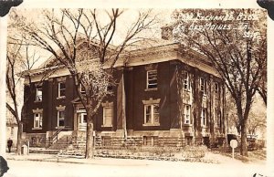 Post Exchange Building Real Photo Fort Des Moines, Iowa