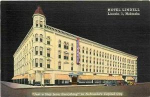 NE, Lincoln, Nebraska, Hotel Lindell, Curteich 4B-H502