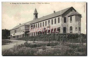 La Courtine - Camp of Courtine - Officers Mess Old Postcard