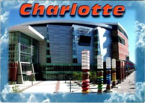 Charlotte North Carolina BOBCATS ARENA~Basketball & CHECKERS~Hockey 4X6 Postcard