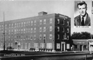 Canistota South Dakota~Dr S Weiland~Ortman Clinic~Hotel~1950s RPPC