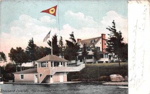 Frontenac Yacht Club Thousand Islands, New York Postcard