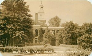 Baltimore Maryland Gilman Hopkins University 1930s RPPC Photo Postcard 21-7321