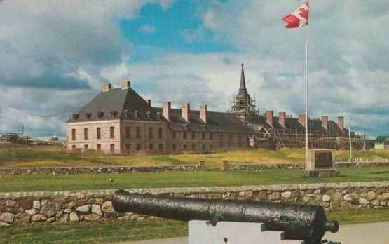 Fortress of Luoisbourg Nova Scotia Canada Postcard