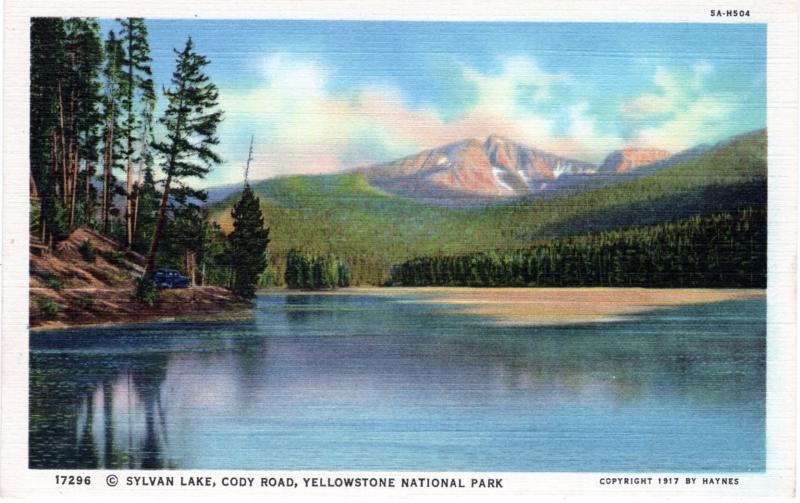 YELLOWSTONE NATIONAL PARK Haynes Linen Series. 17296.