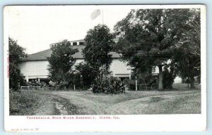 DIXON, Illinois IL ~ Tabernacle ROCK RIVER ASSEMBLY ca 1900s UDB  Postcard