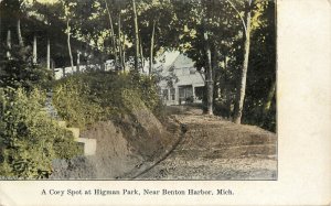 Postcard Higman Park Near Benton Harbor MI Berrien County