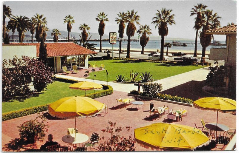 US California unused - West Beach Motor Lodge, Santa Barbara