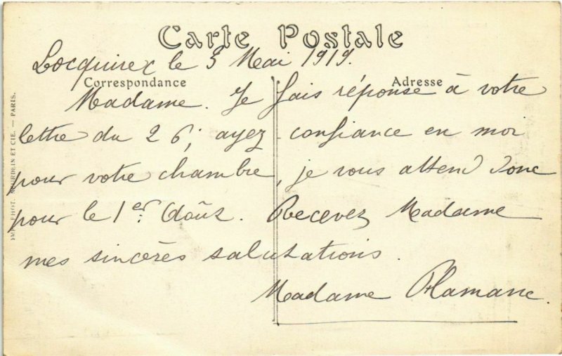 CPA Locquirec - Vue Generale du Port et de la Jetee (1033307)