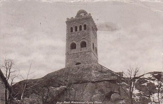 Massachusetts Lynn High Rock Monumet 1906