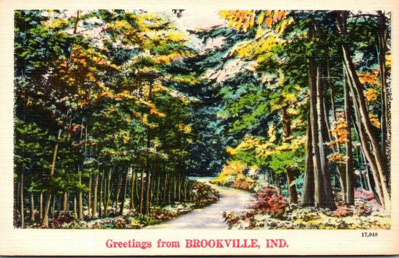 Indiana Greetings From Brookville