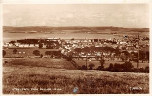 uk51980 stranraer from gallow hill scotland real photo uk