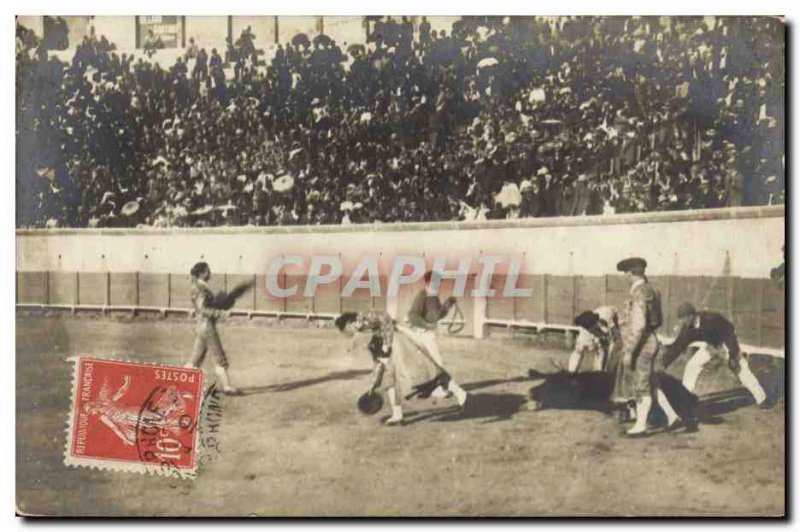 PHOTO CARD Arles Despedida de Bombita Bullfight Bullfight