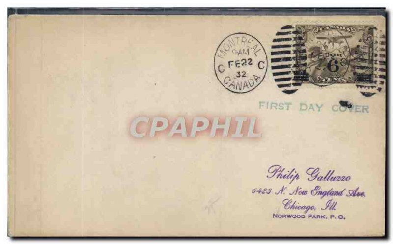 Letter FDC Canada February 22, 1932