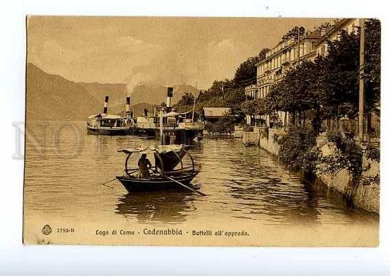 126590 ITALY Lago di Como CADENABBIA Vintage postcard